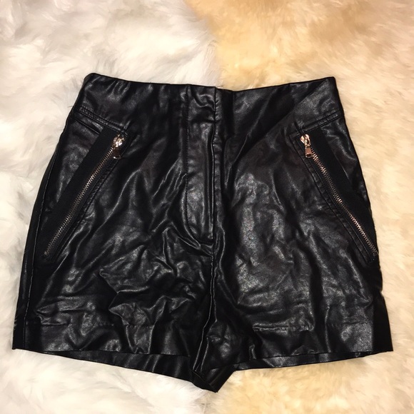 Forever 21 Pants - Forever21 faux leather shorts